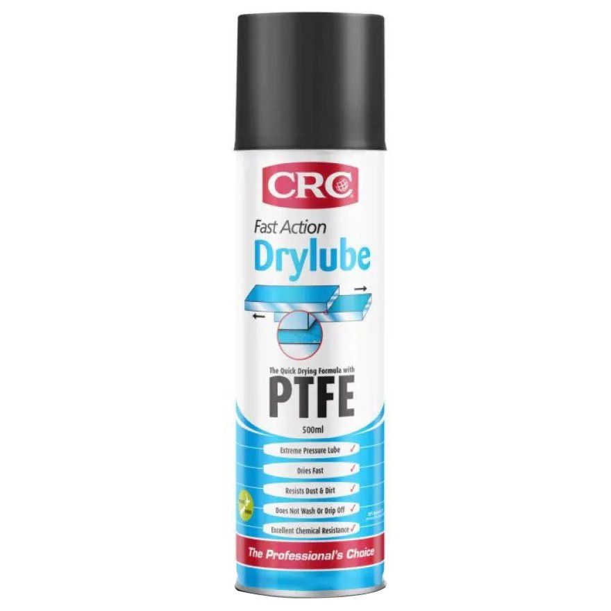 CRC Dry Lube with PTFE 500ml Blacks Fasteners