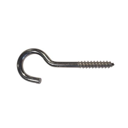 #30 Screw Hook Chrome (SMALLEST SIZE AVAILABLE)