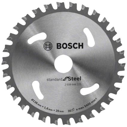 136mm x 20-30T Metal Circular Saw Blade For GKM