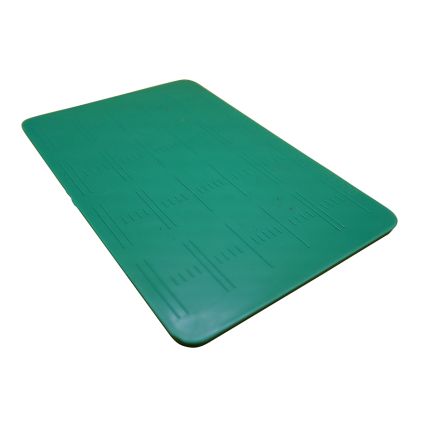 3mm Large Plastic Packing Shim Green (150x100mm)