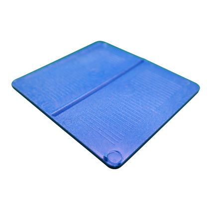 3mm Plastic Packing Shim Blue/Green (98x87mm)