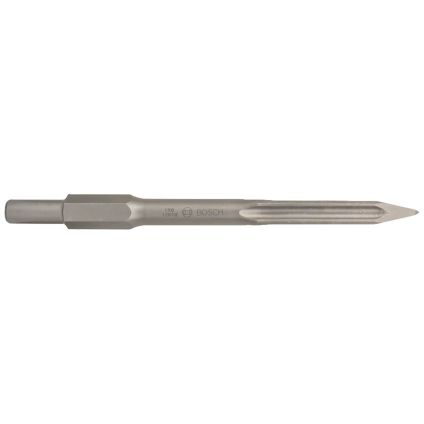 400mm Bosch 30mm Hex Shank Pointed Chisel