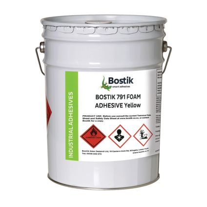 Bostik 791 Foam Adhesive Yellow (20 Litre)
