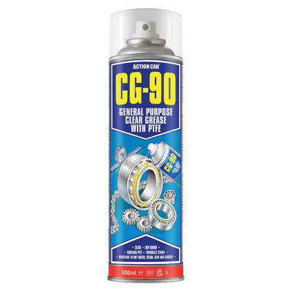 Action Can CG-90 Clear Calcium Grease (500ml)
