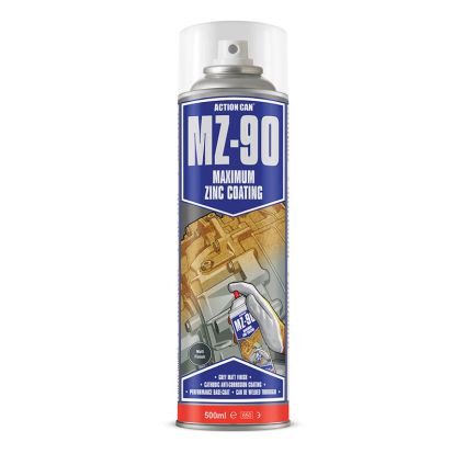 Action Can MZ-90 Matt Cold Zinc Galv (500 ml Aerosol)
