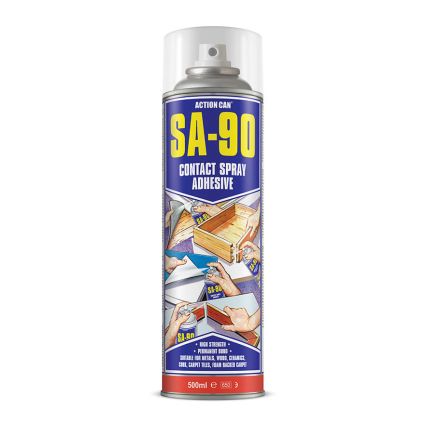 Action Can SA-90 Industrial Adhesive Spray (500 ml Aerosol)