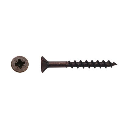 8Gx19 Surefast Woodscrew (FT) Csk #2 Pozi BMA (With Nibs)
