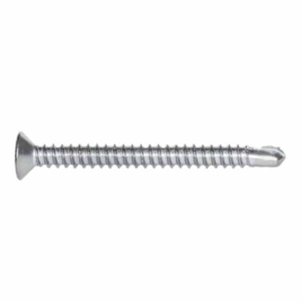 10Gx1 1/4 Csk #2 SQ Steel Self Drilling Screw 410 Stainless