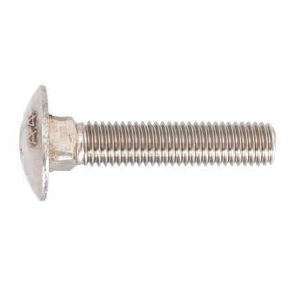 8x80 Cup Head Bolt 316 Stainless