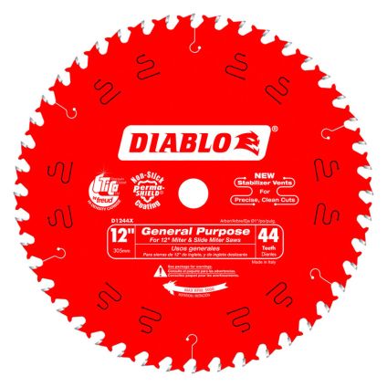 Diablo 12" / 305mm x 44 Tooth Circular Saw Blade (Ultra Thin)