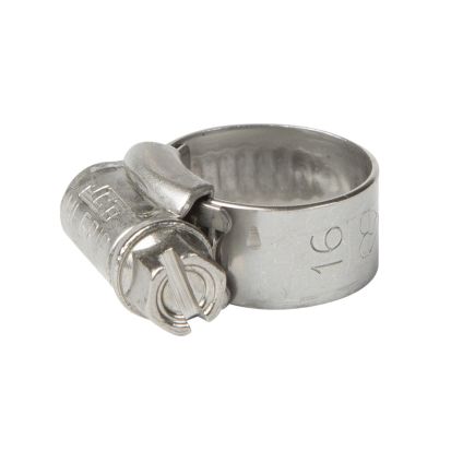 All Stainless 316 JCS Hi Grip Hose Clip (11-16mm)