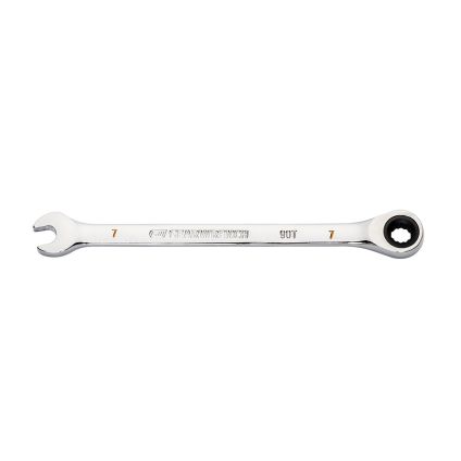 7mm 90-Tooth 12 Point Ratcheting Combination Wrench