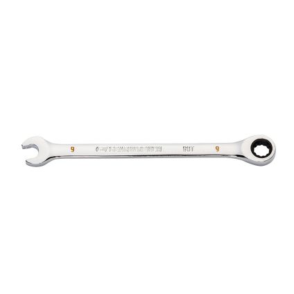 9mm 90-Tooth 12 Point Ratcheting Combination Wrench