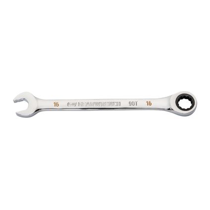 16mm 90-Tooth 12 Point Ratcheting Combination Wrench