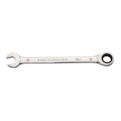 18mm 90-Tooth 12 Point Ratcheting Combination Wrench