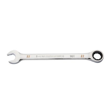 22mm 90-Tooth 12 Point Ratcheting Combination Wrench