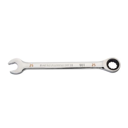 25mm 90-Tooth 12 Point Ratcheting Combination Wrench