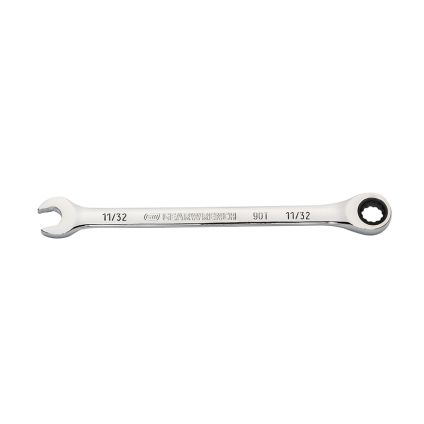 11/32" 90-Tooth 12 Point Ratcheting Combination Wrench