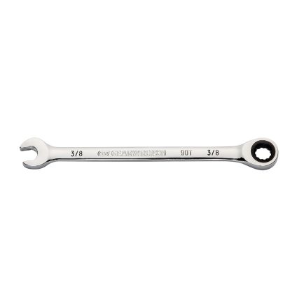 3/8" 90-Tooth 12 Point Ratcheting Combination Wrench