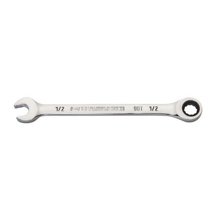 1/2" 90-Tooth 12 Point Ratcheting Combination Wrench