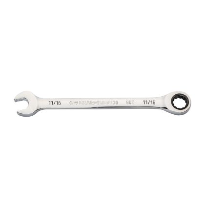 11/16" 90-Tooth 12 Point Ratcheting Combination Wrench