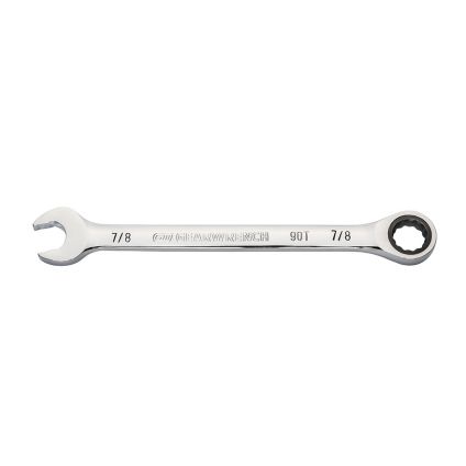 7/8" 90-Tooth 12 Point Ratcheting Combination Wrench