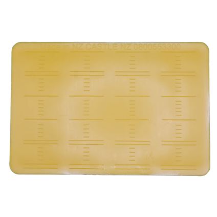 5mm Large Plastic Packing Shim Yellow (150mmx100mm)