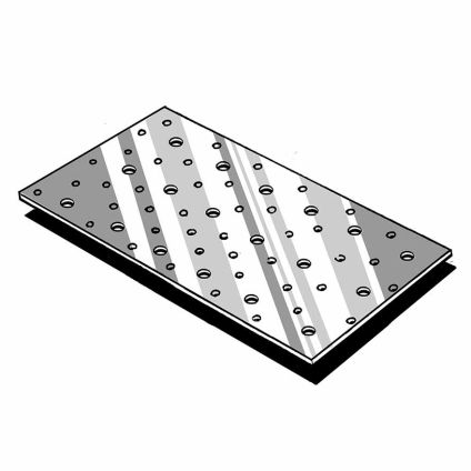 110mm W x 160mm L Nailon Plate 304 Stainless