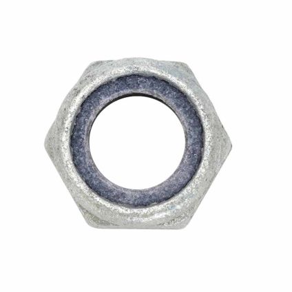 M12 Nyloc Hex Nut Class 6 Galv (.4mm Overtapped)