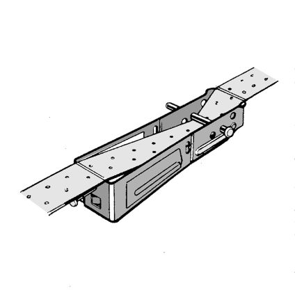 Lumberlok 25mm x .6mm Strip Brace Coil With 2 Tensioners ZP (10 Metre)