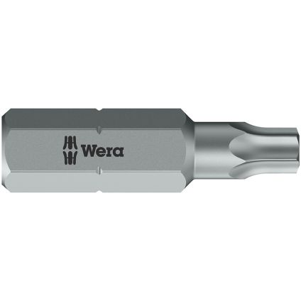 T20 x 25 Wera  Torx  1/4 Drive WERA Insert Bit (867/1 Z)