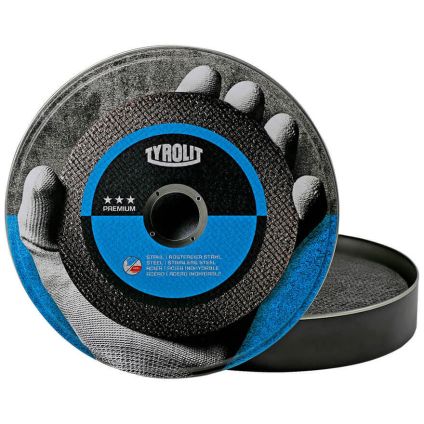 125x1.0x22 Tyrolit 2-In-1 Premium (Tin 10 Pack) Flat Cutting Disc A60Q (34424280)
