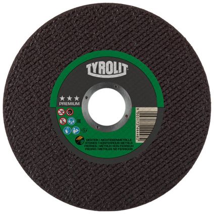125x1.0x22 Tyrolit Multi Premium Flat Cutting Disc C60S (34332828)
