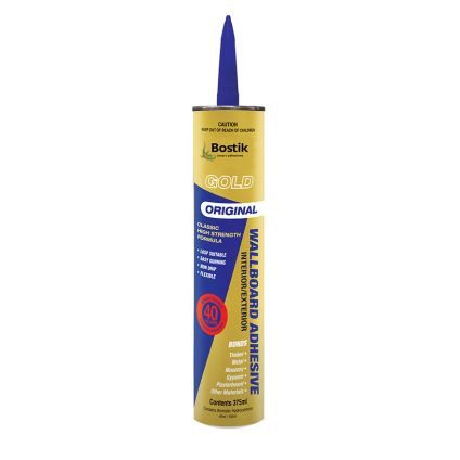 Wallboard Gold Adhesive Solvent Based (375 ml) Cylinder