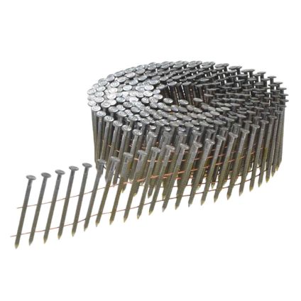 75mm x 2.87 Wire Coil Nails Ring Shank Bright (4500)