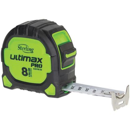 8m Sterling Ultimax Pro Tape Measure