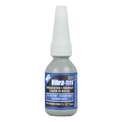Vibra-Tite 122 Threadlocking Oil Tolerant (10ml) Removable