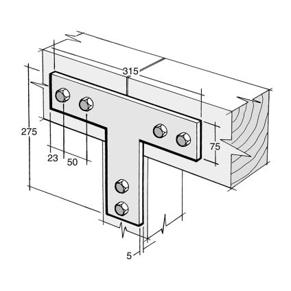 Strap Bracket Galv (B38)