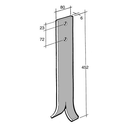 Strap Bracket Galv (B79)