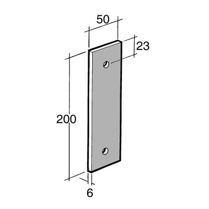 Strap Bracket Galv (B84)