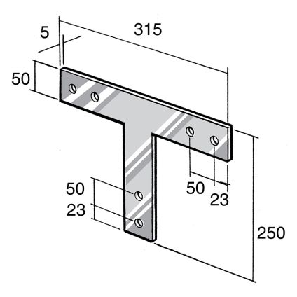 Strap Bracket 304 Stainless (BS35)