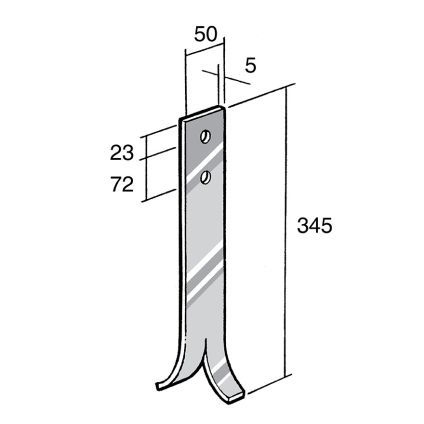 Strap Bracket 304 Stainless (BS75)