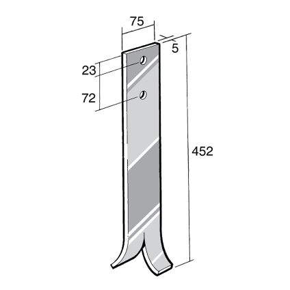 Strap Bracket 304 Stainless (BS79)