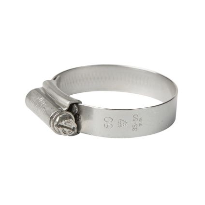 All Stainless 316 JCS Hi Grip Hose Clip (35-50mm)