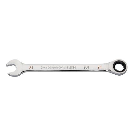 21mm 90-Tooth 12 Point Ratcheting Combination Wrench