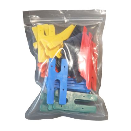 Plastic H Packer Handy Pack (Bag of 40 assorted packers)