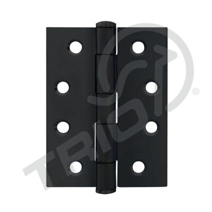 100x75x2.5 Butt Hinge Architectural Fixed Black