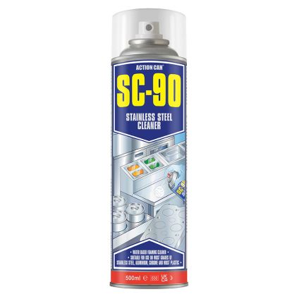 Action Can SC-90 Stainless Foaming Cleaner (500 ml Aerosol)