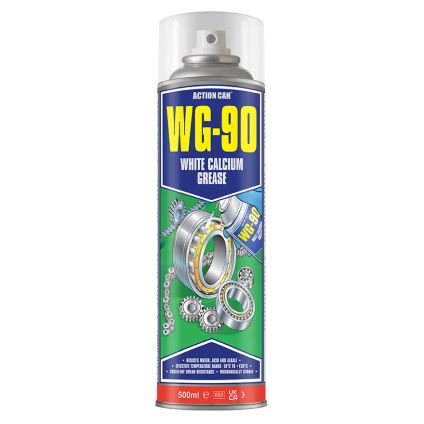 Action Can WG-90 White Calcium Grease (500ml)